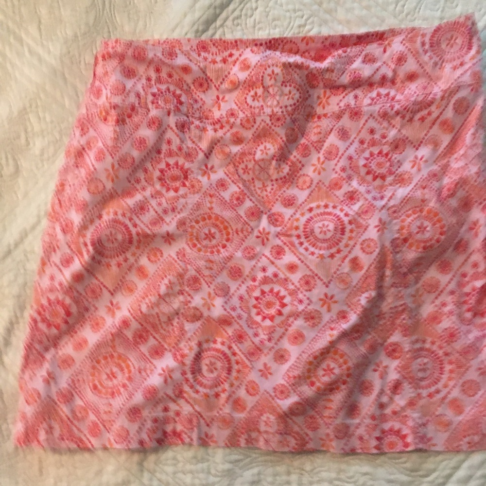 Skirt white stag